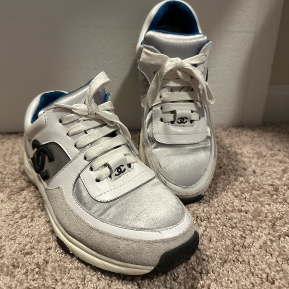 Stylish White Sneakers Women Shoes Fits 6 - Picture 4 of 11